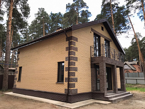 Серия двухэтажных домов в п. Тимирязево